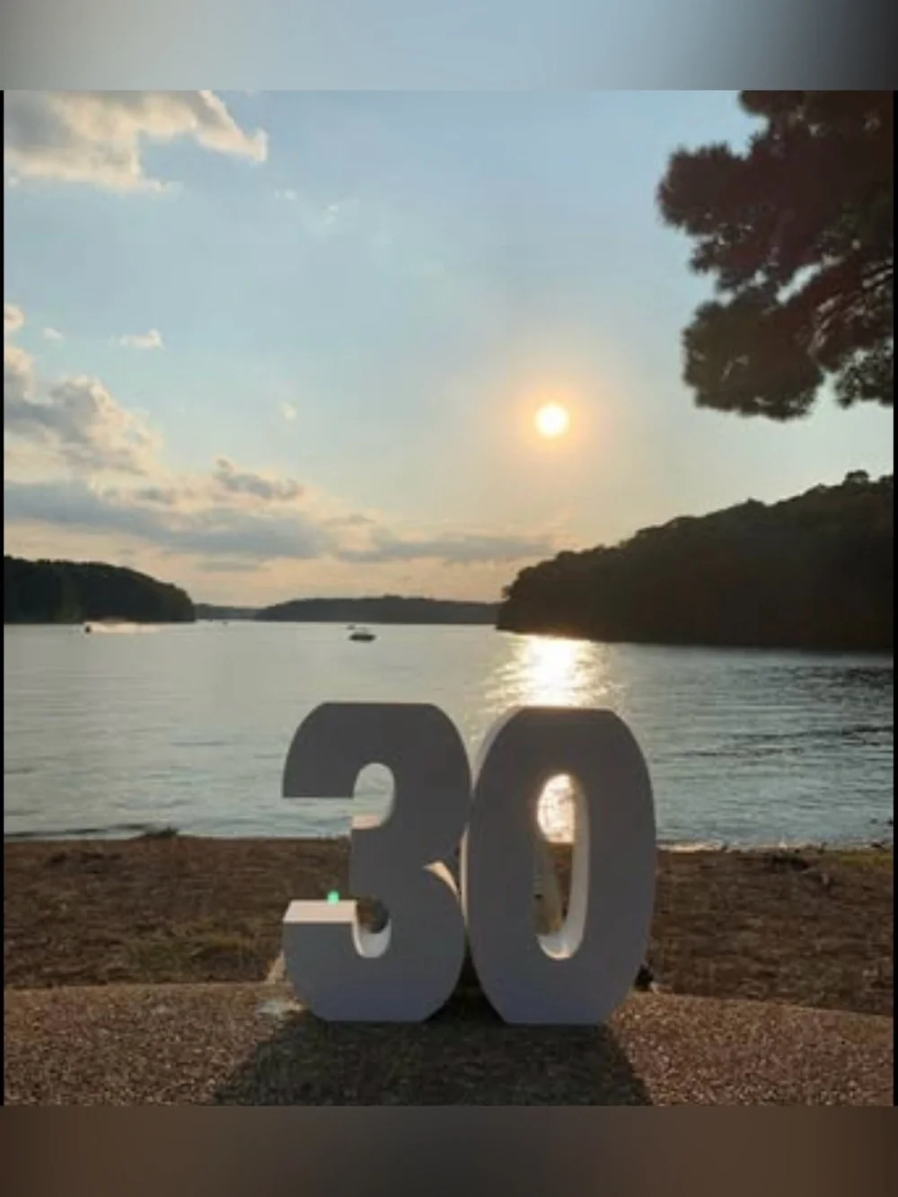 Large Decorative Foam Number 0 | 30” Tall Event Props